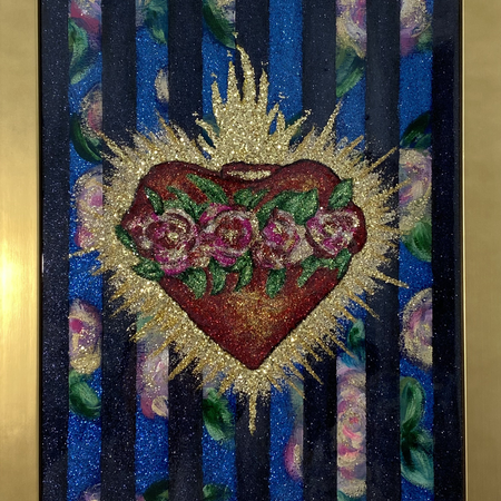 Sacred Heart - Original Paintings - Amey Lai